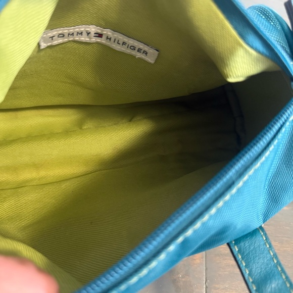 Y2K Tommy Hilfiger Teal Mini Handbag - NWOT - Picture 10 of 11